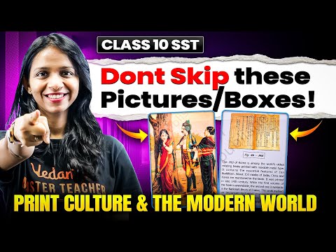 Don't Miss These Picture/Sources From  Print Culture For Your Class 10 SST Board Exam| Surabhi Ma'am