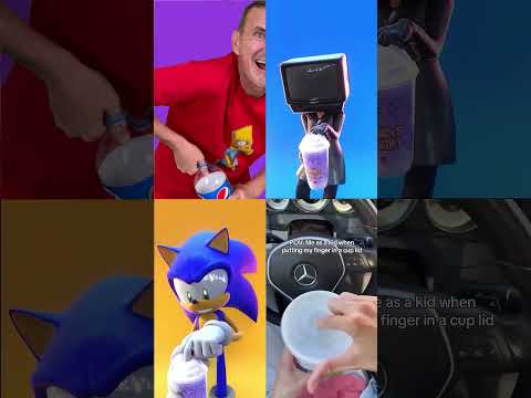 Everyone stuck with Sonic #sonic #funnyshorts #fingertrap #shorts