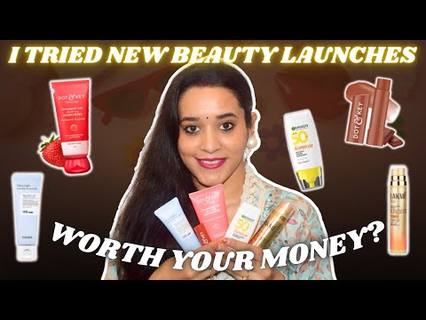 I Tried *New Beauty Launches* - Dot & Key Lip Balm, Dew It All Moisturiser, Garnier Sunscreen & More