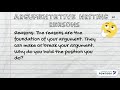Exploring Argumentative Writing Techniques