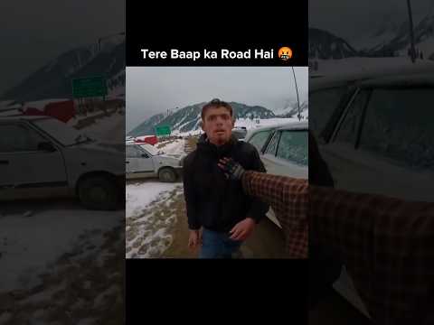 Angry Guy Vs Biker ๐คฌ #shorts #aamirmajid #kashmir