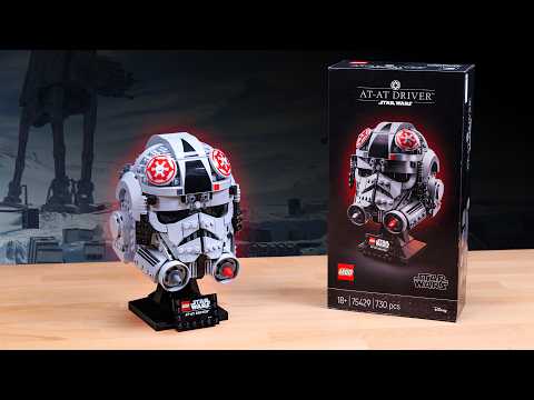 LEGO Star Wars AT-AT Driver Helmet REVIEW | Set 75429