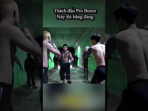 Thách đấu tay đấm chuyên nghiệp và cái kết