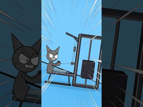 SPRUNKI: When Pinkki get Robbed - Gray Strong man Help Pinkki But Oren x Black ...?
