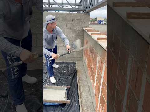 Projetora de chapisco. #construção #dicas #pedreiros #obras #ideias #ferramenta #dica