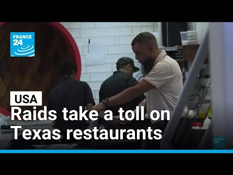 YouTube video thumbnail: Immigration Raids Drive Away Customers and Staff in Texas Eateries