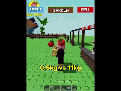 Tomato vs Grand Tomato #roblox #growagarden