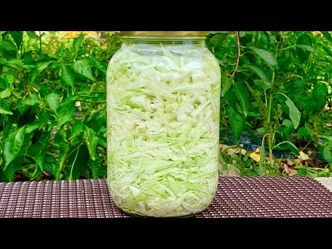 Prëgaditja së Lakrës Turshi 😋💚 Pas 5 Ditëve Mund ti Konsumoni 👍🥰