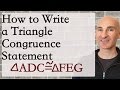 Triangle Congruence Concepts and Methods