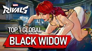 TOP #1 GLOBAL BLACK WIDOW ! presens - MARVEL RIVALS PRO