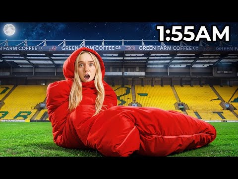 Sleeping Overnight in a Football Stadium