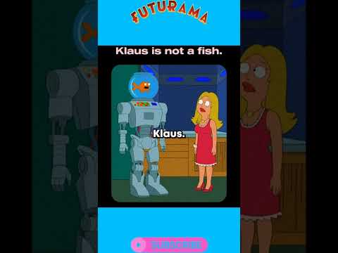 Futurama Scene: Klaus is NOT a Fish?! | Funny Sci-Fi Twist