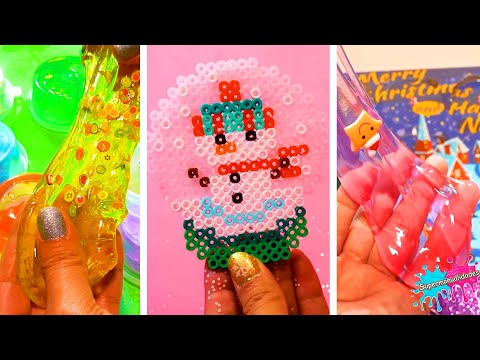 Calendarios navideños de manualidades y Slime (Recopilación) - Supermanualidades