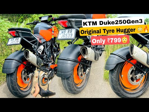 KTM Duke250 Gen3 Company Tyre Hugger Installed ?|| Problem Solved for Gen3 Duke's ?
