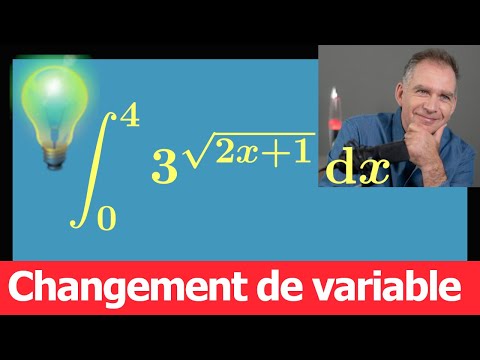 intégrale ♦ Changement de variable + intégration par parties ♦ ∫3^racine(2x+1) dx ♦ Primitive MPSI