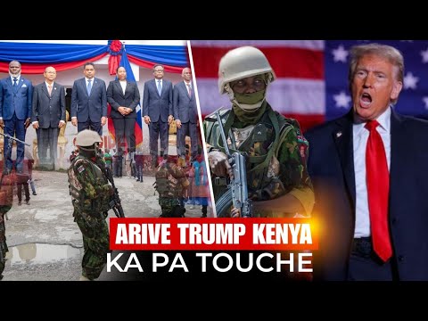 Zo a Kole nan Gòj yo..Misyon Kenya Ka Pa Jwenn yon pyas..Mesaj Trump Pou CPt a Wap sezi