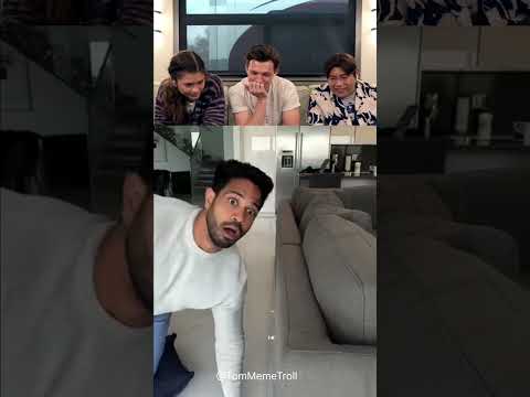 Funny Viral video reaction from Tom Holland and friends part 268 #funny #trolledit #tomholland #meme
