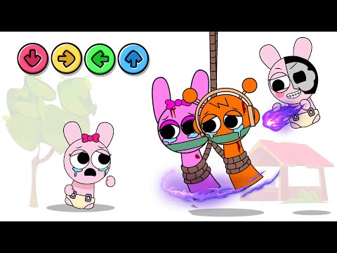 Incredibox sprunki | Baby Black vs Lonely Baby Pinky’s Sad Story | Incredibox Animation