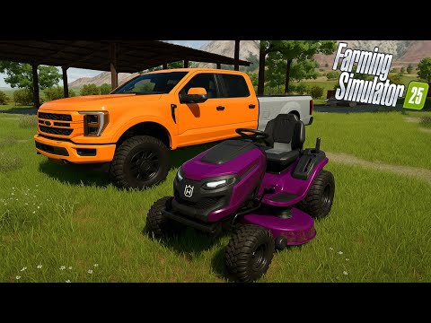 Me and the boys start a lawn care business with a clapped truck and mower!