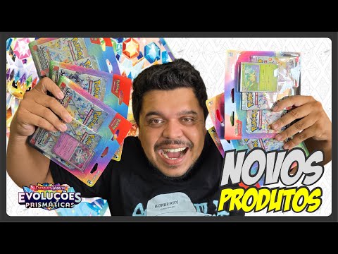 ABRI uma CASE de TRIPLO PACK de EVOLUÇÕES PRISMÁTICAS - Valeu a Pena? Cartas Pokémon TCG