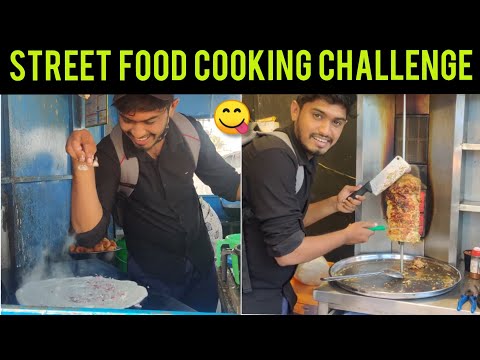 STREET FOOD  CHALLENGE 😋CHENNAI STREET FOOD♥️ 24 HOURS CHALLENGE 😍JTS AKHIL