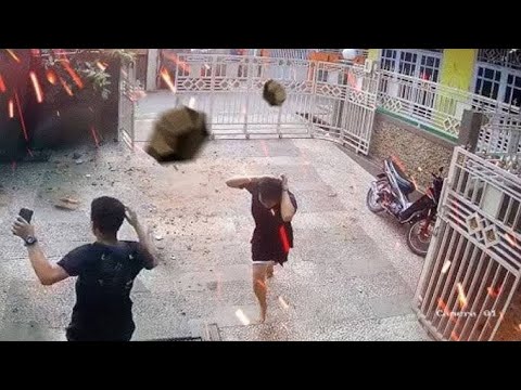 30 Moments Filmed Seconds Before Disaster!