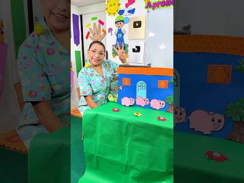 3 chanchitos desobedientes #educacióninfantil #cancióninfantil #niños #aprendercantando
