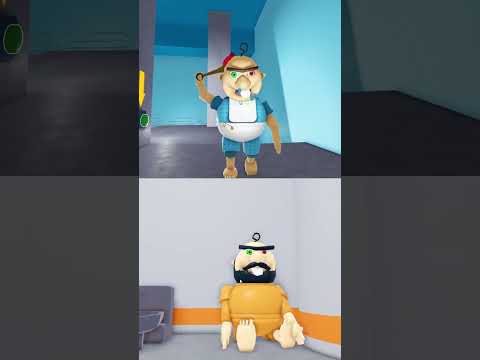 Jumpscare Baby Bobby's Daycare in Prison 😂 FIRST PERSON OBBY Roblox #shorts #roblox #jumpscare