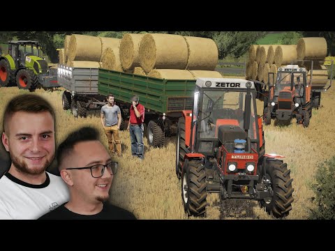 EKIPA PRZYJECHAŁA PO SŁOMĘ 😱 ZAŁADUNEK & TESTY NOWEGO PŁUGA 🔥"od Biedaka do Kozaka" #334🌾MST