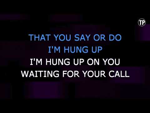 Glee Cast – Hung Up (Karaoke Version)