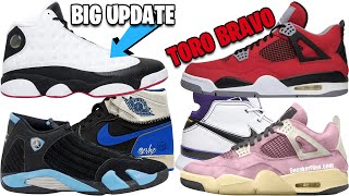 AIR JORDAN 13 HE GOT GAME 2026, JORDAN 4 TORO, JORDAN 14 BLACK BLUE, JORDAN 4 ICED CARMINE + MORE