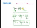 Slope and Intercept Concepts
