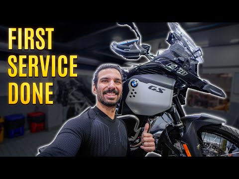 Our Bmw 900 first service 🔥