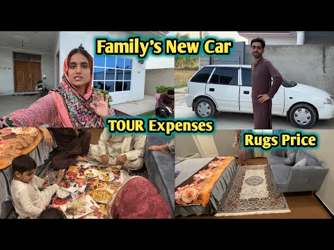 Family’s New Car 🚘 | Tour Expense | Rug Price