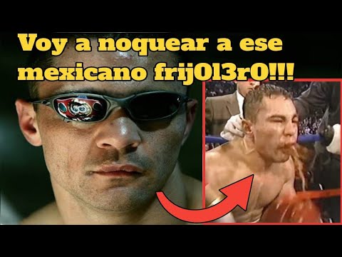 SE QUISO PONER BRAVO CON JUAN  MANUEL MARQUEZ Y LO HICIERON V0MITAR A GOLPES