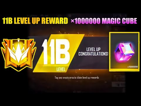 11B LEVEL UP REWARD ×1000000 MAGIC CUBE para SAMSUNG A3,A5,A6,A7,J2,J5,J7,S5,S6,S7,S9,10,//FREEFIRE
