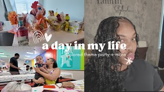 BOHO BRAIDS 💇🏽‍♀️ | COLORED THEME PARTY W FRIENDS 🤭 ** Who yall think won 👀🤔 **