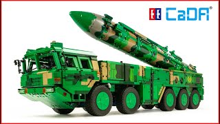 CaDA Dongfeng 21D Special version - C56031W Speed Build - 6351 pieces - Brick Builder