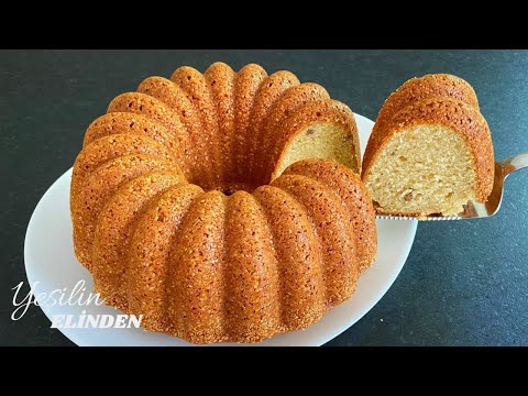 Yiyen Bir Daha İstiyor😋 Herkes Hayran Kalıyor 💯 En LEZZETLİ Tahinli Kek Tarifi👌Pratik Hızlı💯
