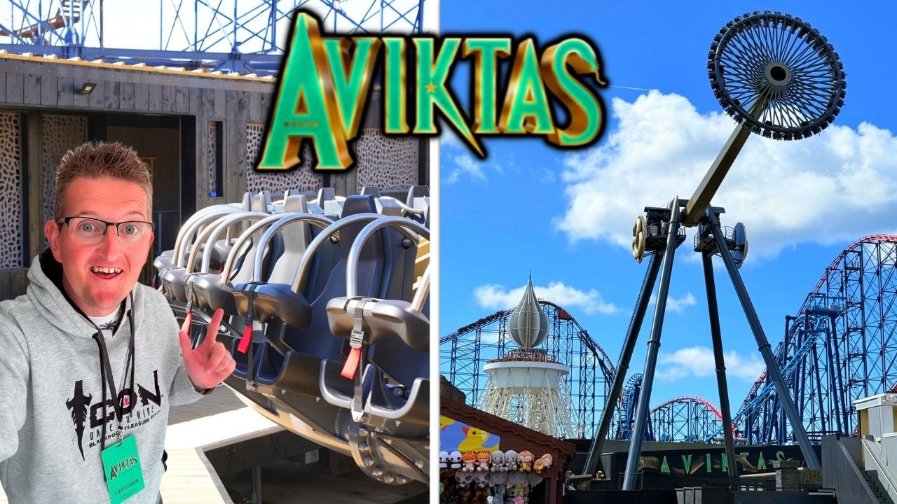 Aviktas FIRST RIDE & Review - Blackpool Pleasure Beach