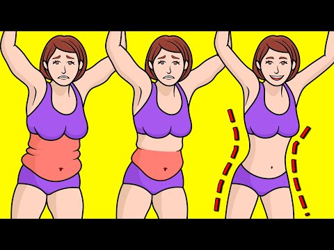 7 Min 7 Day 7 Standing Exercises To Lose 7lbs & Get Flat Tummy!
