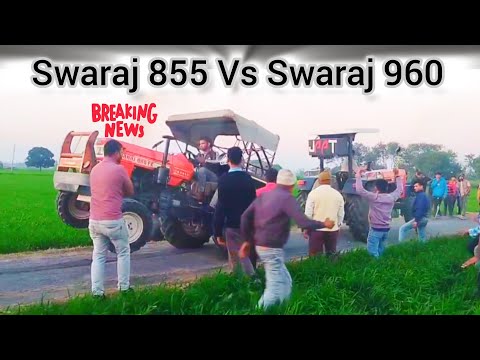 Swaraj 855 vs John Deere  touchan video | touchan king video #touchanking #tractor #shortsjohn