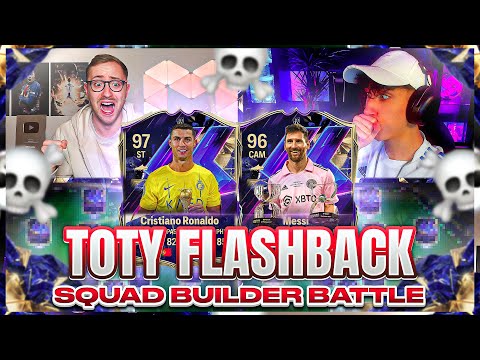 RIP ☠️ RETRO TOTY MESSI vs RONALDO Squad Builder Battle 🐐🔥