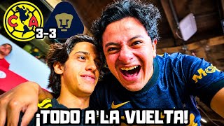 AMERICA 3-3 PUMAS | PUMAS REGALA LA IDA, TODO SE DEFINE EN CU!