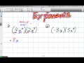 Multiplying Coefficients and Exponents