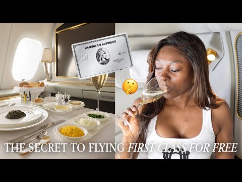 How to travel first Class to Dubai for Free - The Rich SECRET's to Traveling using credit & Points