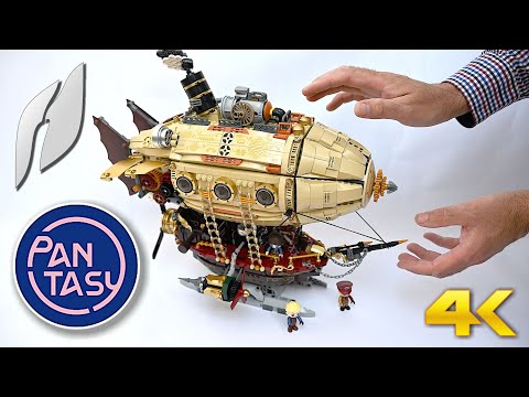 Pantasy Steampunk Airship 85021 (unboxing & review) #buildingblocks #toys #pantasy #steampunk #brick