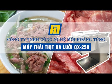 Máy Cắt Thịt Tươi Thay Lưỡi