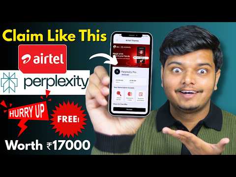 Perplexity Ai PRO FREE with Airtel New Offer | How to Claim Airtel Perplexity Ai