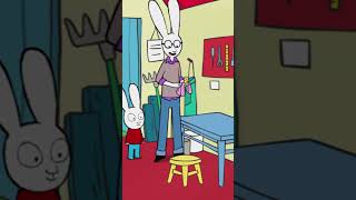 La nouvelle maison du petit oiseau 🐤🏠 #shorts | Simon Superlapin